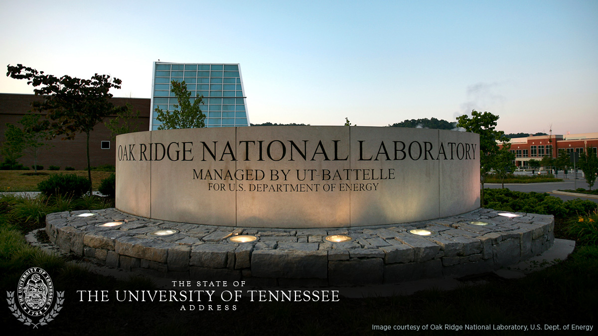 Oak Ridge National Lab signage