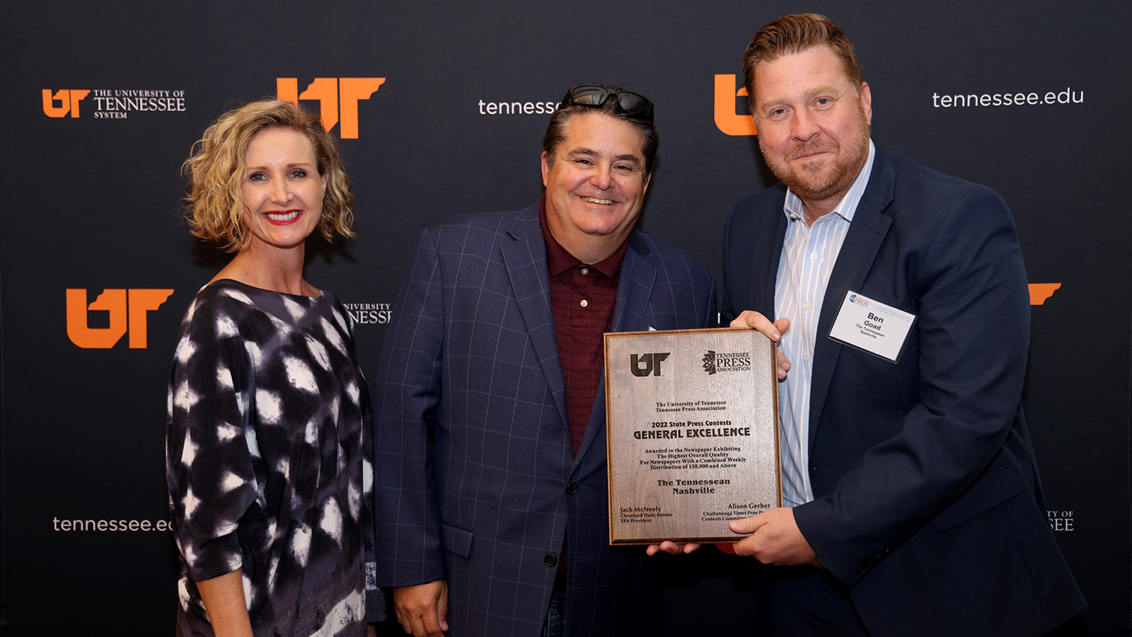 UT System, Tennessee Press Association Announce 2022 Newspaper Contest Winners