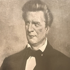 Old painting of W.B. Reese