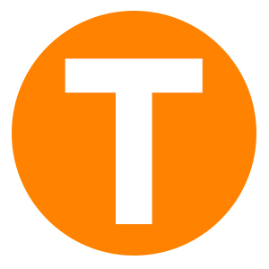 Letter T representing the Transparent and Trusted value