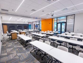 Inside snapshot of the UTM Latimer building.