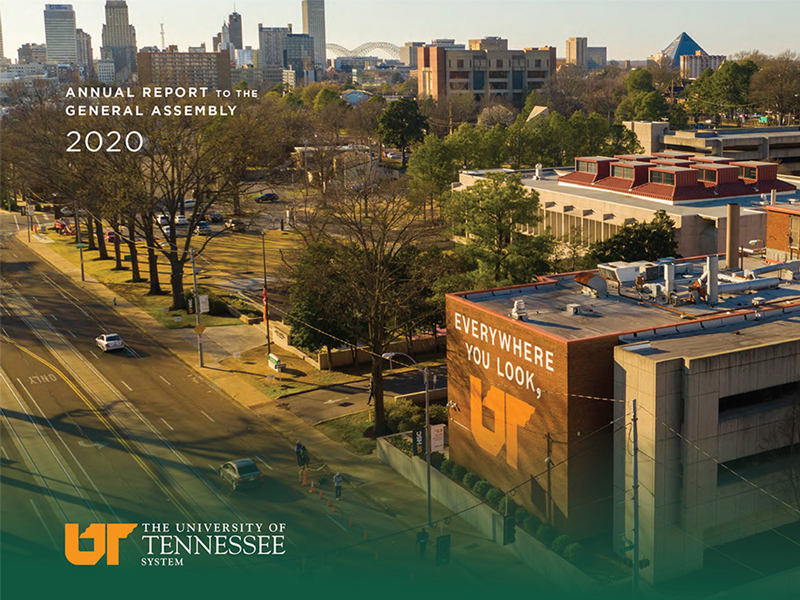 UT System Annual Report 2020 Cover