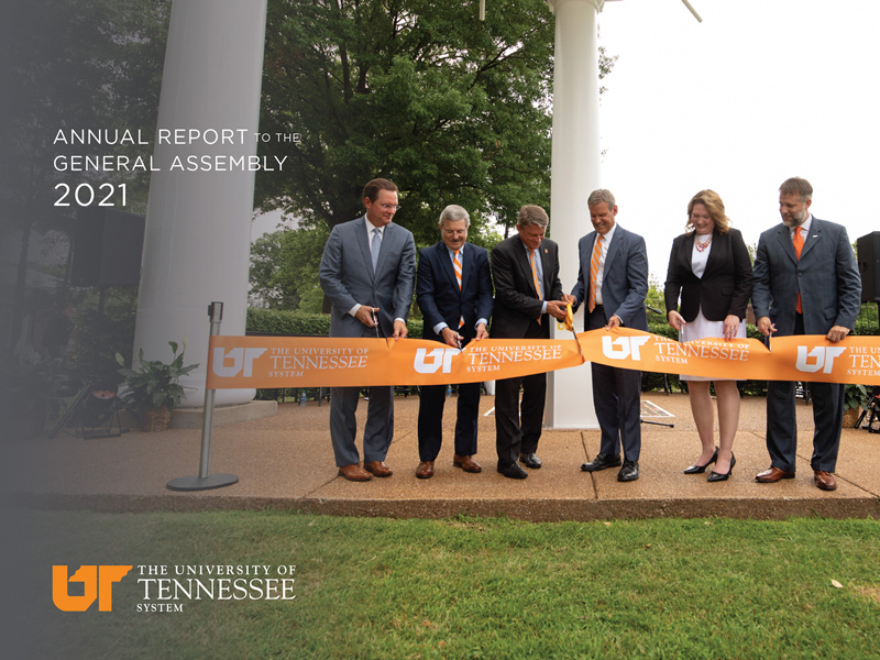 UT System Annual Report 2021 Cover