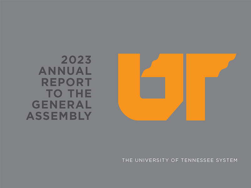 UT System Annual Report 2023 Cover