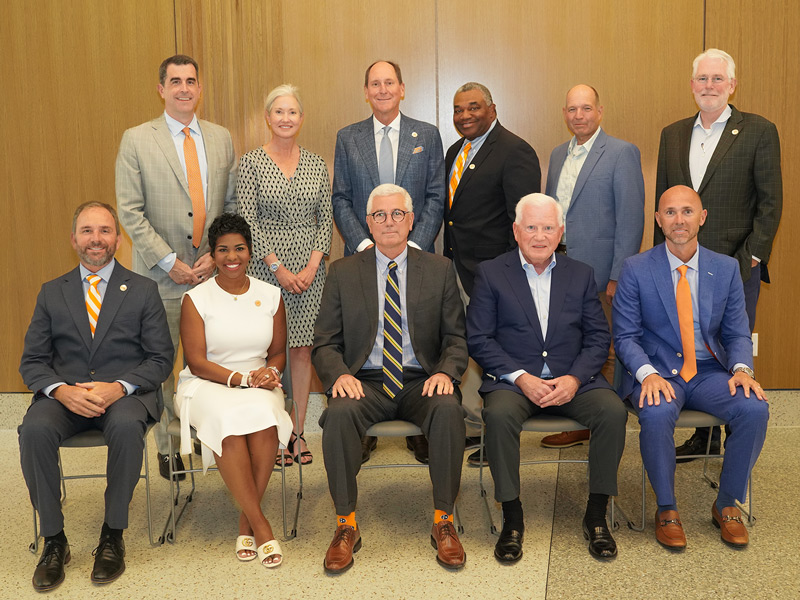 Group photo of the UT Board of Trustees.