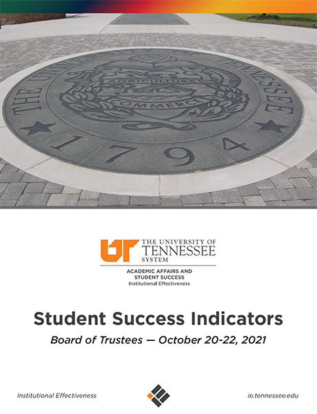 Student Success Indicators – October 2021
