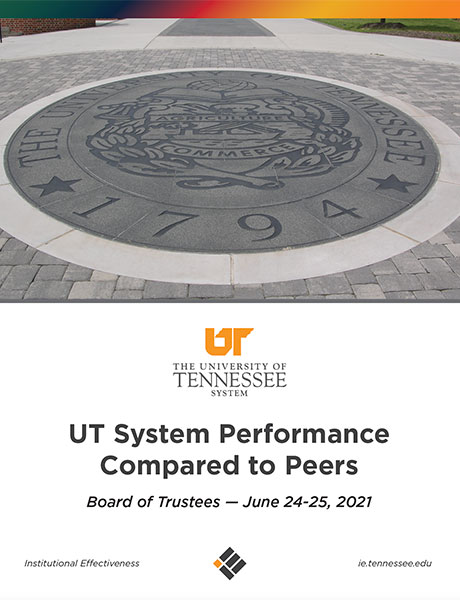 UT System Performance Compared to Peers – June 2021