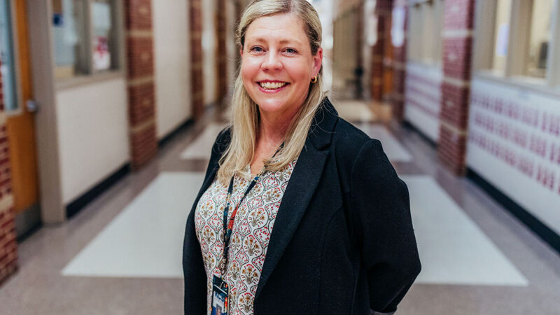 Teacher Jill Joyce