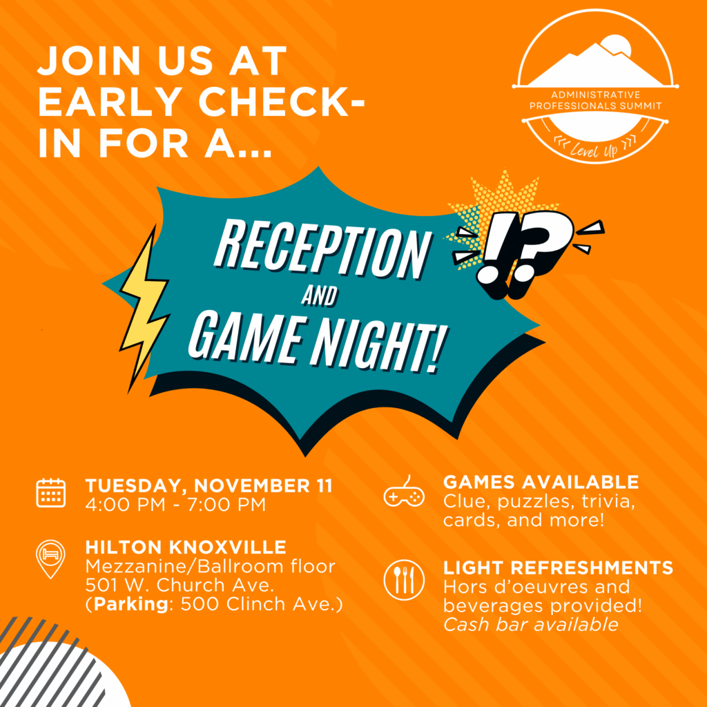 A flyer for APS 2025 Game Night
